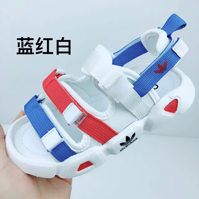 Adidas White Green Multi-Strap Casual Sandals 4