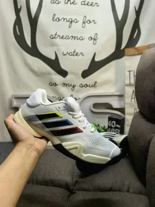 Adidas White Mesh Low-Top Lifestyle Sneakers 15
