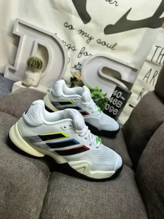 Adidas White Mesh Low-Top Lifestyle Sneakers 19
