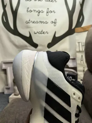 Adidas White Mesh Low-Top Lifestyle Sneakers 23