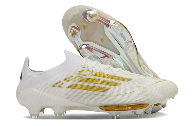 Adidas Zapatos de Fútbol Blanco Naranja Low-Cut Sintético Agarre Texturizado Forefoot Firm-Ground 20