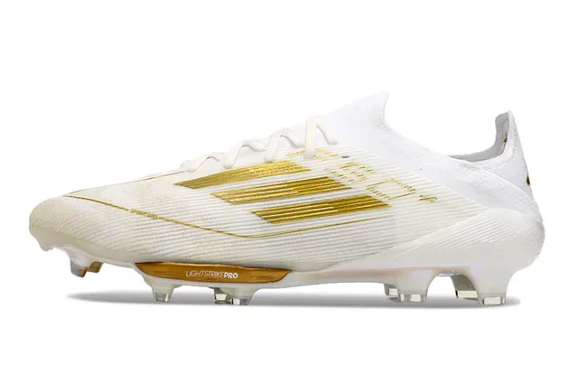 Adidas Zapatos de Fútbol Blanco Naranja Low-Cut Sintético Agarre Texturizado Forefoot Firm-Ground 22