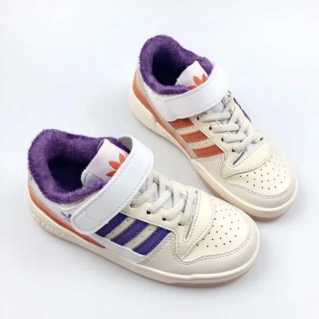 Adidas White Pink Low-Top Velcro Strap Overlay Lifestyle Sneakers 7