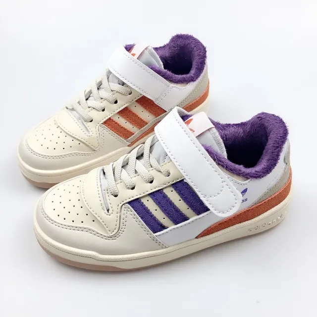 Adidas White Pink Low-Top Velcro Strap Overlay Lifestyle Sneakers 10