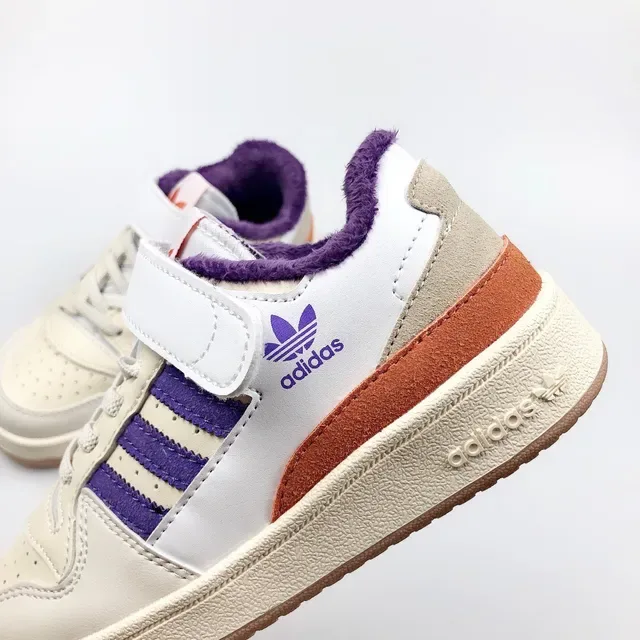 Adidas White Pink Low-Top Velcro Strap Overlay Lifestyle Sneakers 13