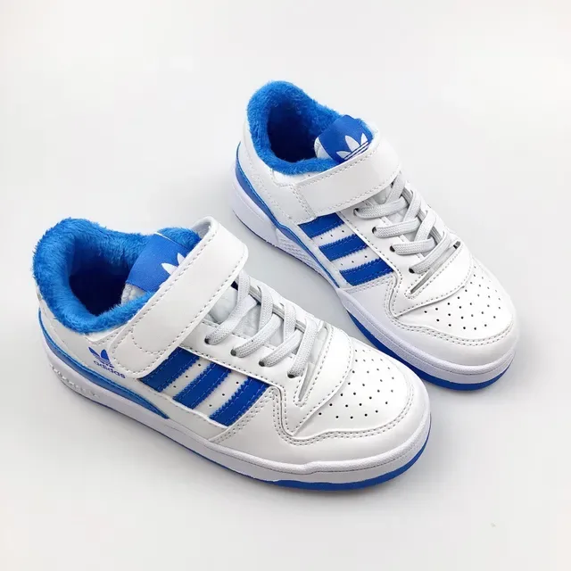 Adidas White Pink Low-Top Velcro Strap Overlay Lifestyle Sneakers 15