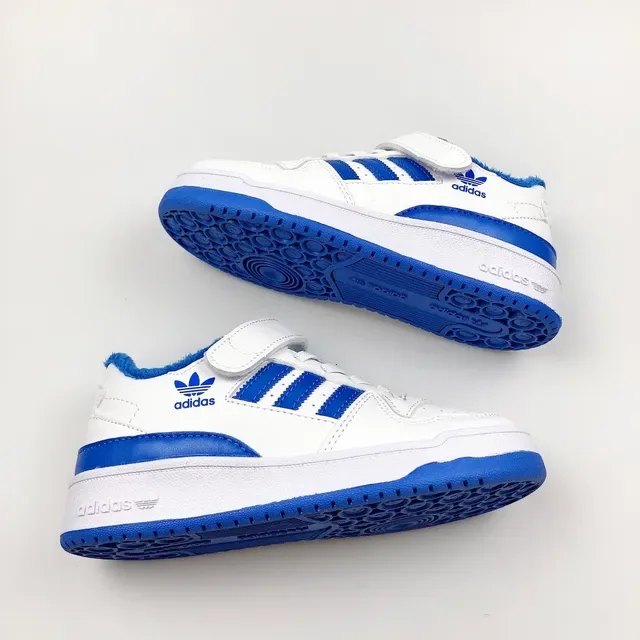 Adidas White Pink Low-Top Velcro Strap Overlay Lifestyle Sneakers 16
