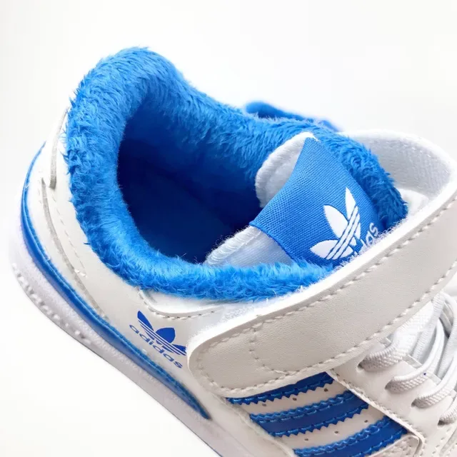 Adidas White Pink Low-Top Velcro Strap Overlay Lifestyle Sneakers 17