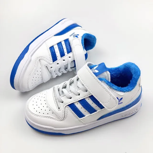 Adidas White Pink Low-Top Velcro Strap Overlay Lifestyle Sneakers 18