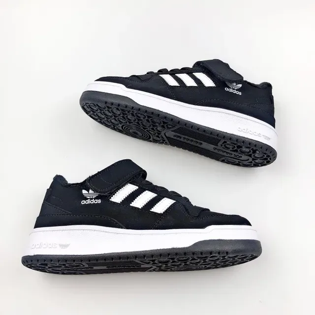 Adidas White Pink Low-Top Velcro Strap Overlay Lifestyle Sneakers 22