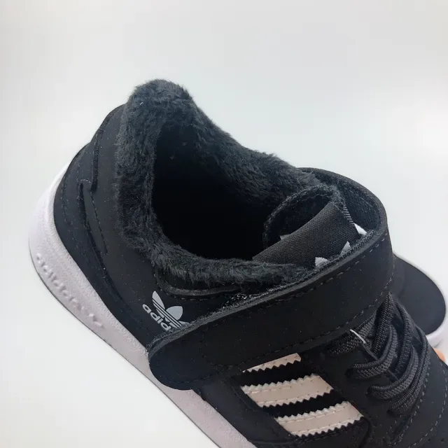Adidas White Pink Low-Top Velcro Strap Overlay Lifestyle Sneakers 24