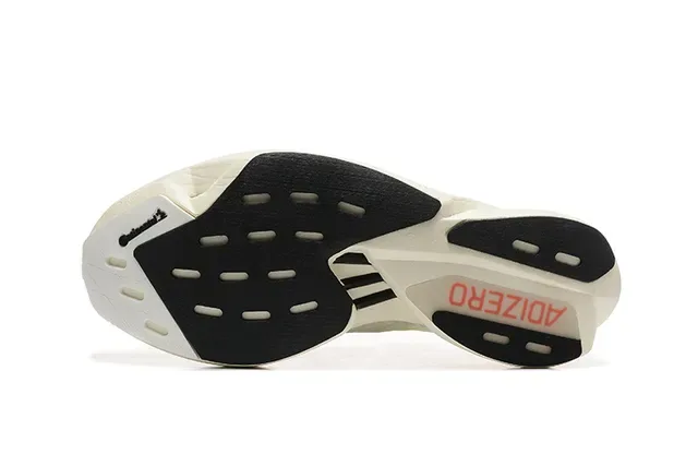 Adidas White Yellow Engineered Mesh Upper Lightstrike Pro Midsole Running Shoes 5