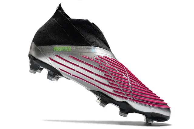 Adidas X Speedflow Preto Prata Verde Neon Rosa Solo Firme Sapatos de Futebol 3