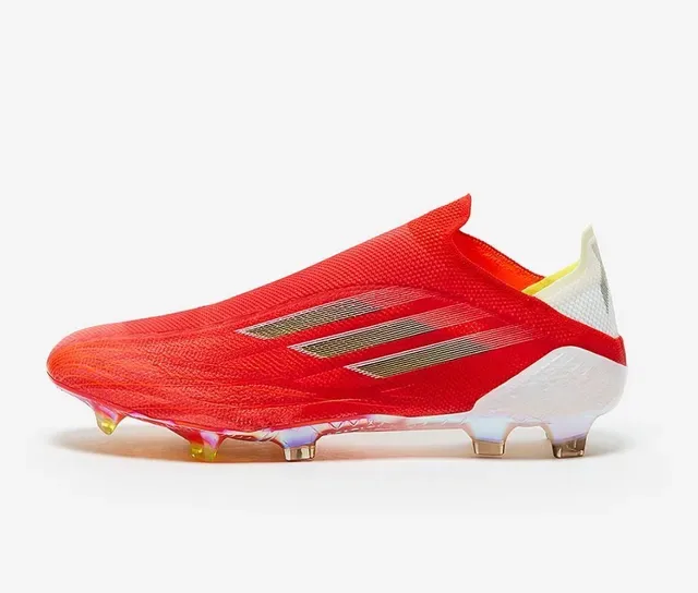 Adidas X Speedportal Sapatos de Futebol Vermelho Metálico Iridescente Firm-Ground 6