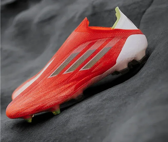 Adidas X Speedportal Sapatos de Futebol Vermelho Metálico Iridescente Firm-Ground 7