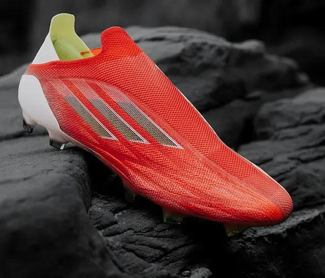Adidas X Speedportal Sapatos de Futebol Vermelho Metálico Iridescente Firm-Ground 8