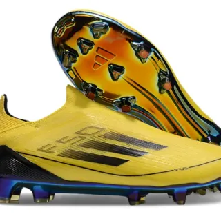 Adidas X Speedportal Yellow Iridescent Firm-Ground Soccer Shoes