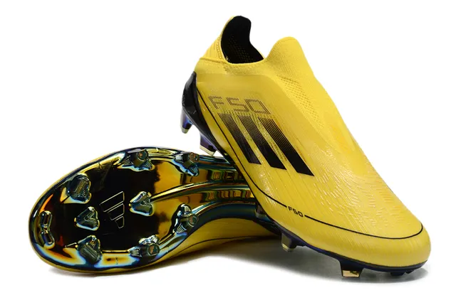 Adidas X Speedportal Yellow Iridescent Firm-Ground Soccer Shoes 4