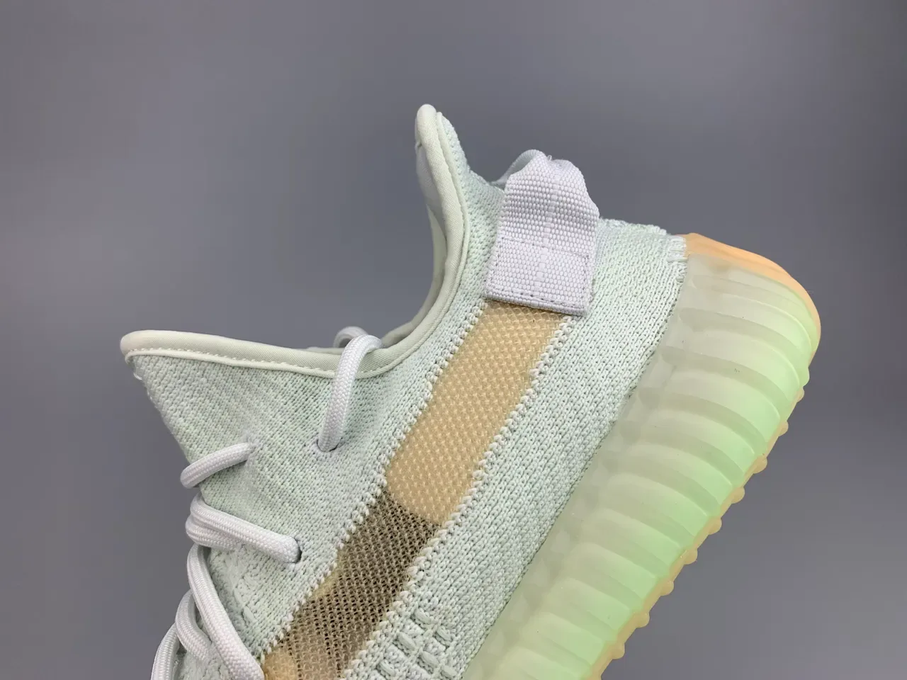 Adidas Yeezy Boost 350 V2 Pale Mint Lifestyle Sneakers 4