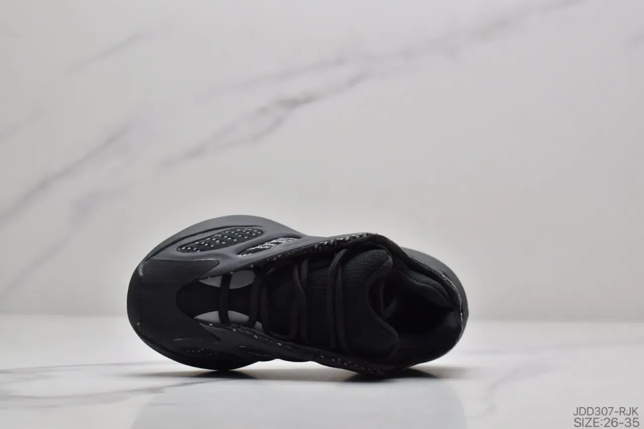 Adidas Yeezy Boost 700 भूरा काला नक्काशी मध्य तल पिंजरा ओवरले निर्माण जीवन शैली जूते 11