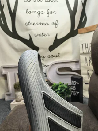 Adidas Yeezy Slide Light Gray Black Slippers 3