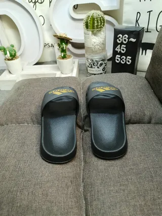 Adidas Yeezy Slide White Trefoil Slippers 8