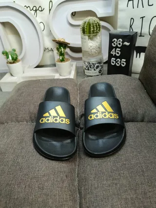 Adidas Yeezy Slide White Trefoil Slippers 10