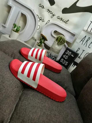 Adidas Yeezy Slide White Trefoil Slippers 17