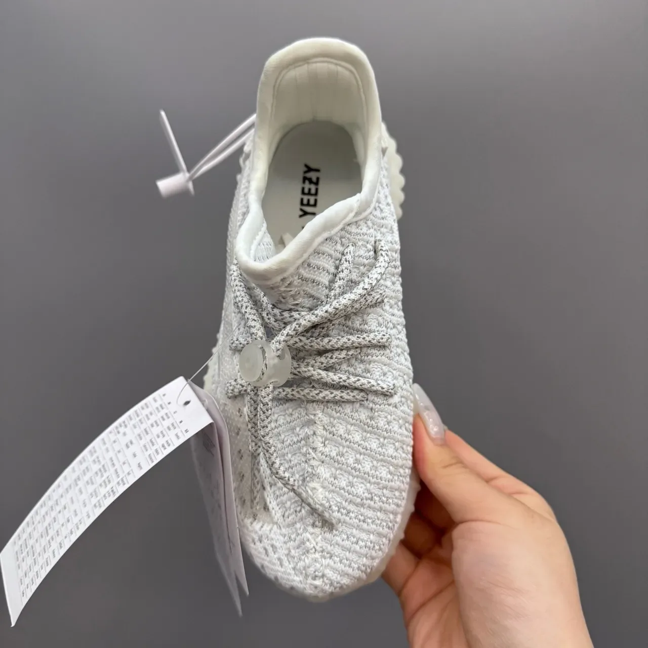 Adidas Yeezy Boost 350 V2 Gris Clair sneakers lifestyle 20