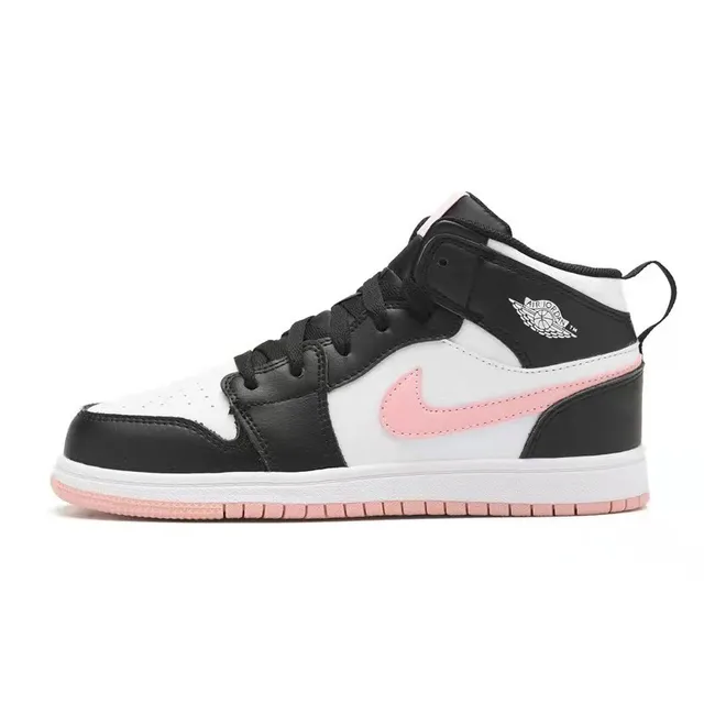 Air Jordan 1 Retro High Red White Black Blue Basketball Shoes 7