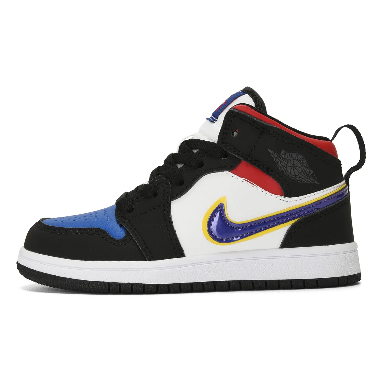 Air Jordan 1 Retro High Red White Black Blue Basketball Shoes 23