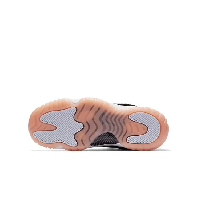 Air Jordan 11 أحذية كرة السلة أسود أبيض Peach 6