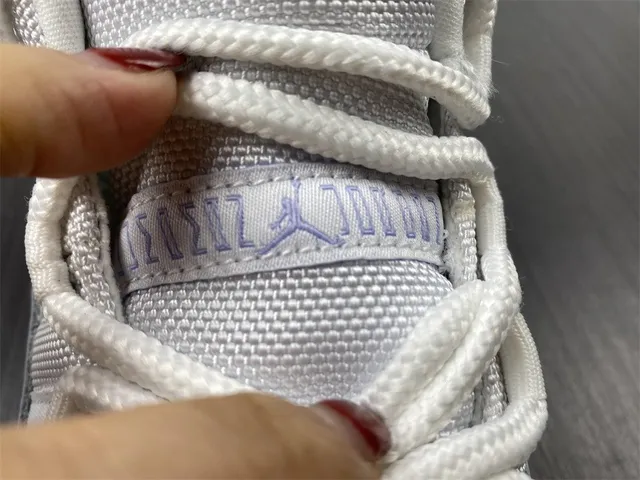 Air Jordan 11 Lavender Patent Leather Basketball Shoes 8