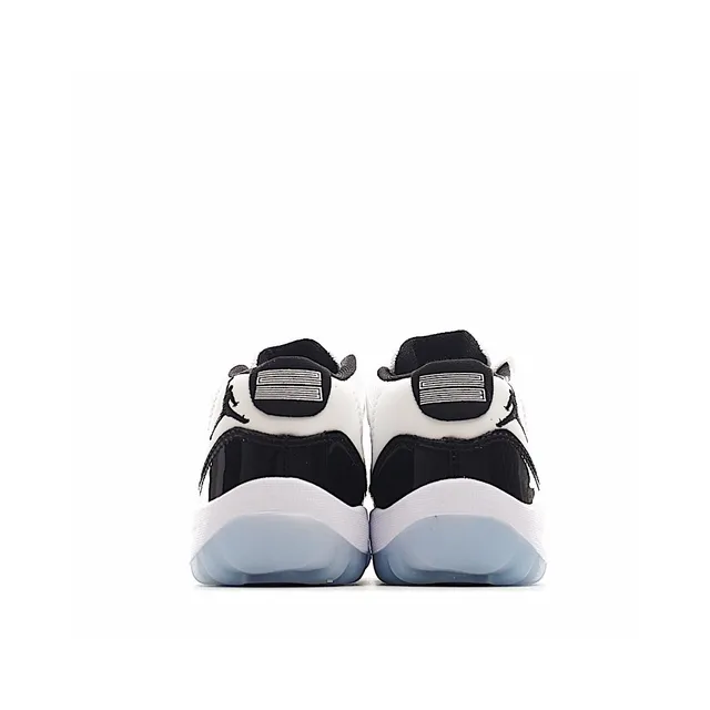 Air Jordan 11 White Red Patent Leather Basketball Shoes 18