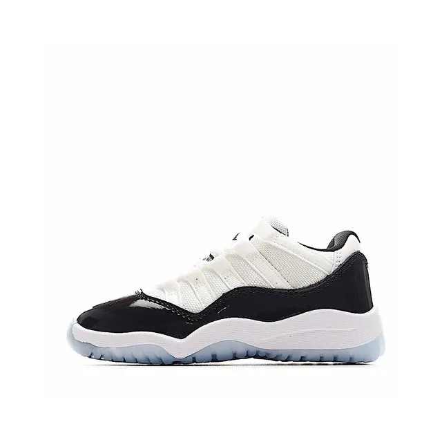 Air Jordan 11 White Red Patent Leather Basketball Shoes 20