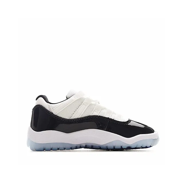 Air Jordan 11 White Red Patent Leather Basketball Shoes 21