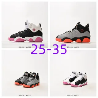 Air Jordan 12 Retro Black White Pink Basketball Shoes