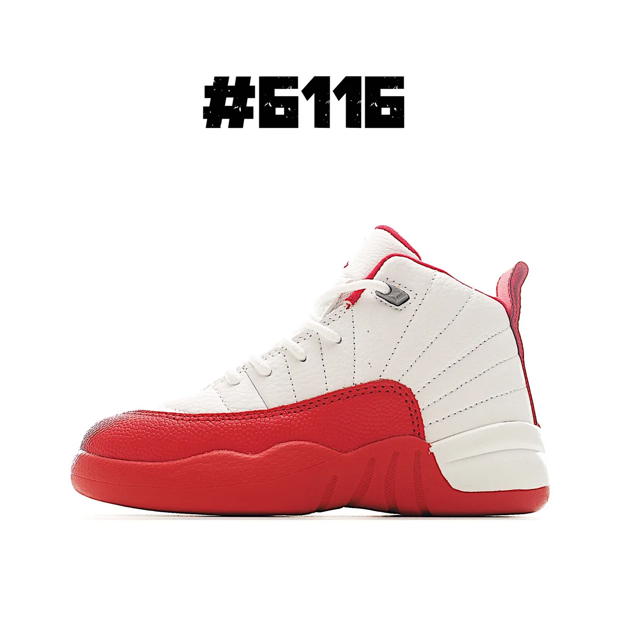 Chaussures de basketball pour enfants Air Jordan 12 blanc et bleu 7