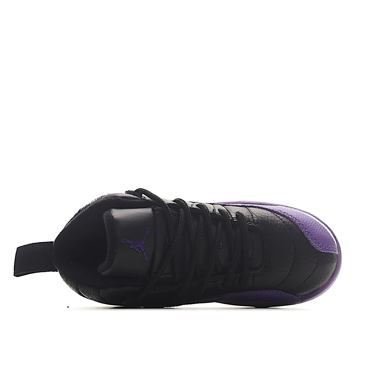 Chaussures de basketball pour enfants Air Jordan 12 blanc et bleu 19
