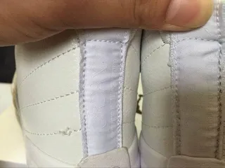 Air Jordan 12 White Gold Basketball Shoes 4