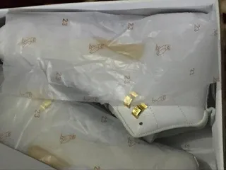 Air Jordan 12 White Gold Basketball Shoes 5