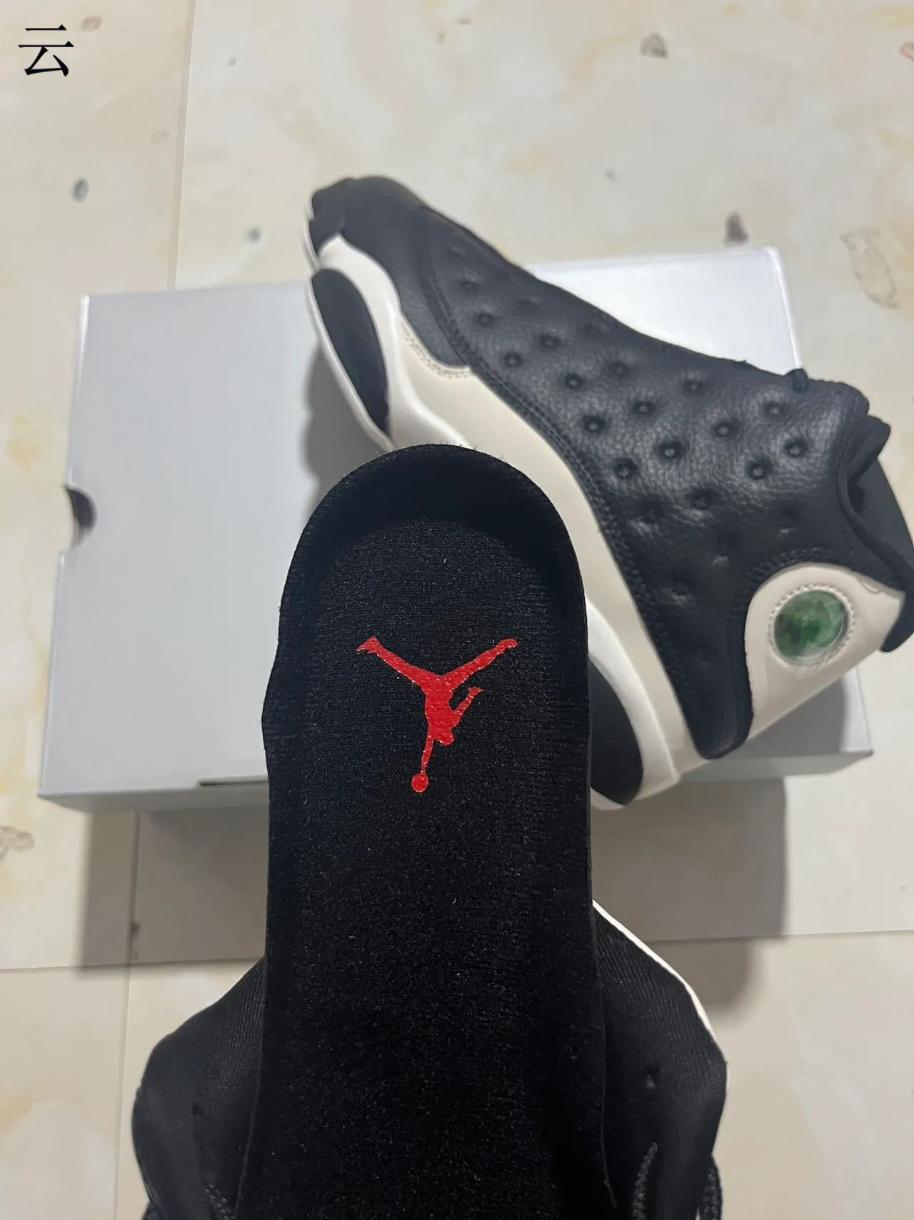 Air Jordan 13 Black White Basketball Shoes 8