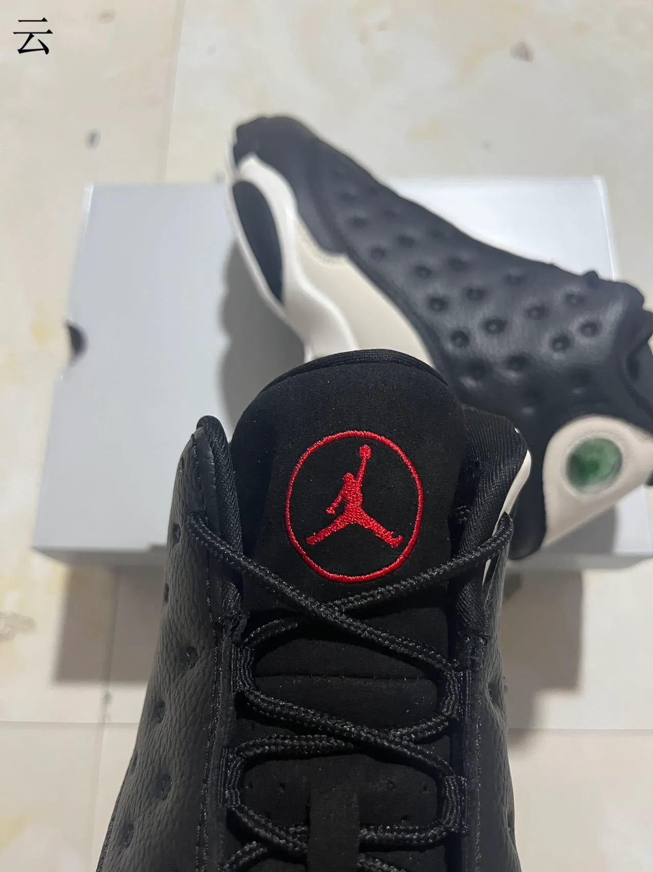 Air Jordan 13 Black White Basketball Shoes 11