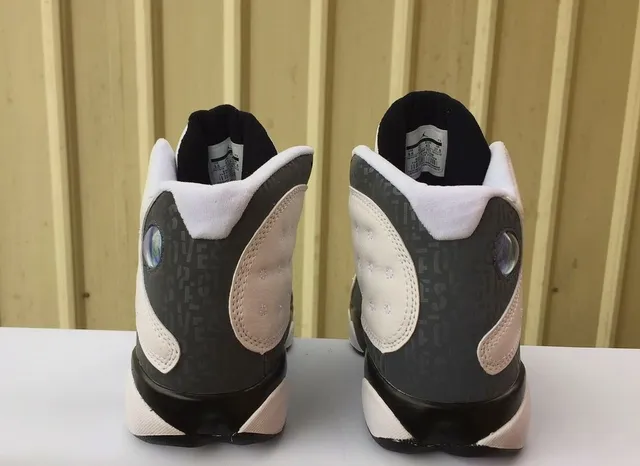 Air Jordan 13 Tênis de basquete branco preto vermelho 2
