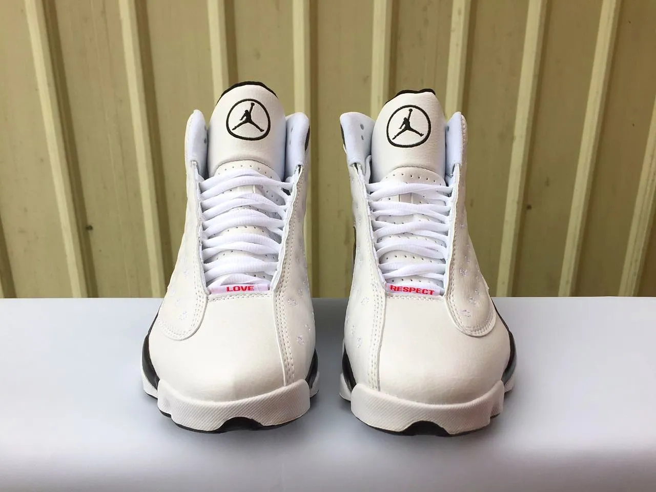 Air Jordan 13 Tênis de basquete branco preto vermelho 5