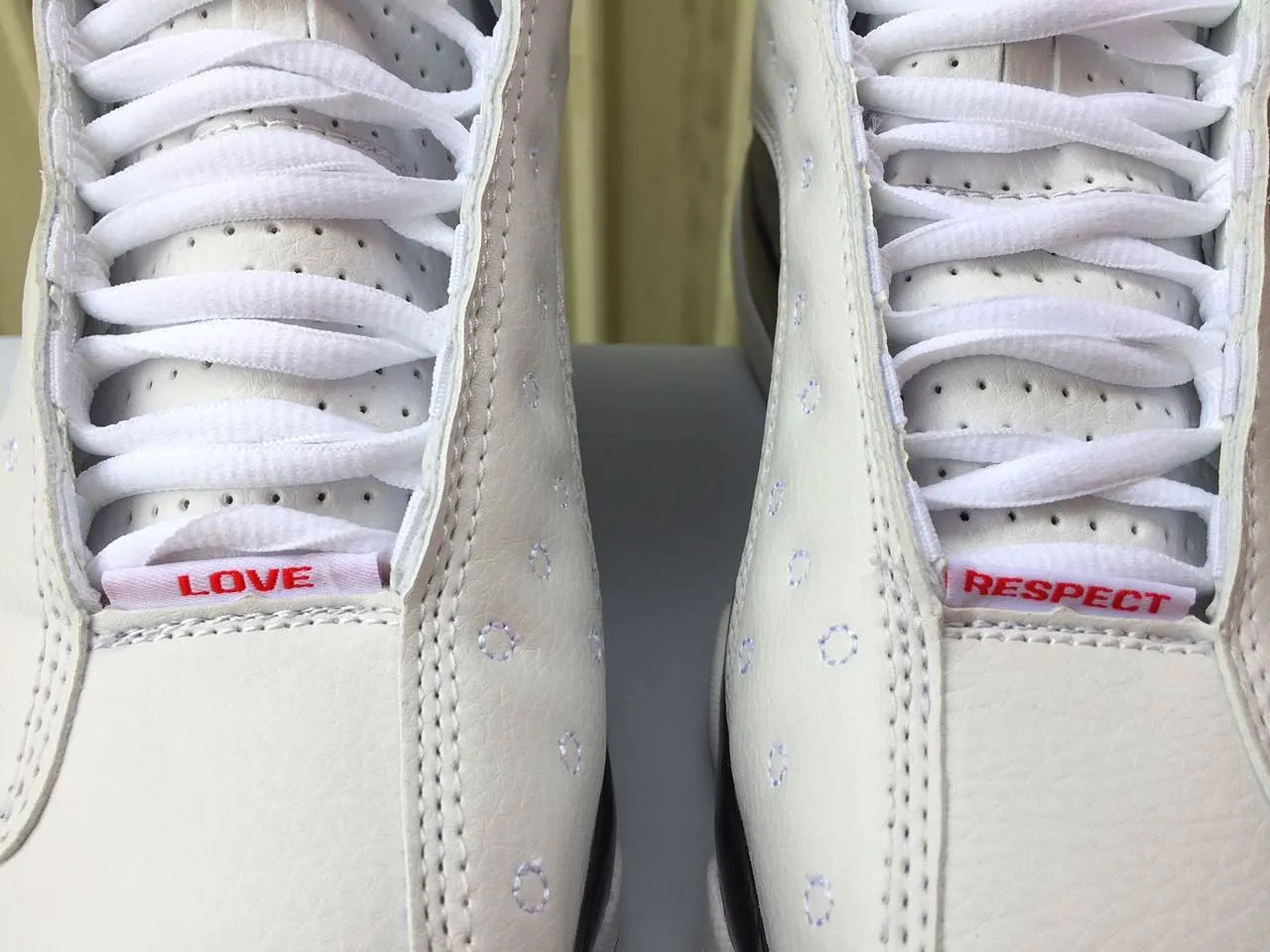 Air Jordan 13 Tênis de basquete branco preto vermelho 6
