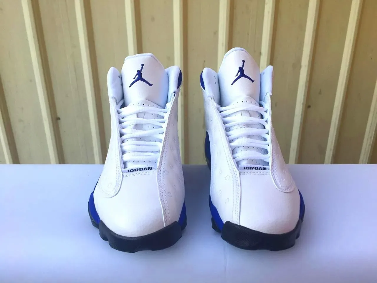 Air Jordan 13 White Royal Blue Chaussures de Basketball 3