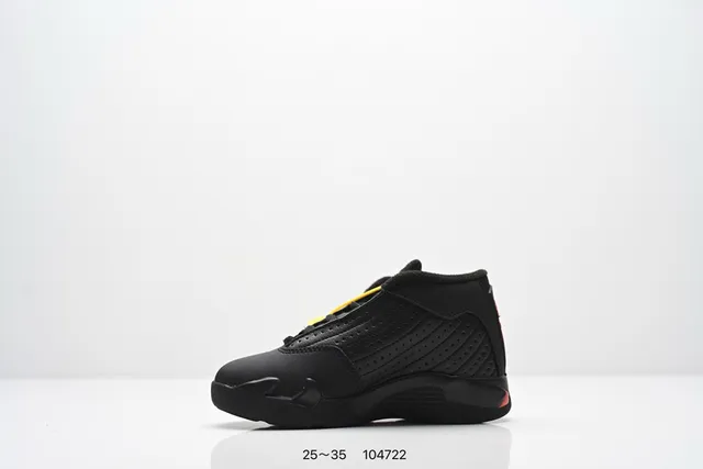 Air Jordan 14 White Red Black Basketball Shoes 5