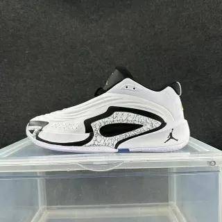 Air Jordan 17 White Black Cracked-Cement Basketball Shoes