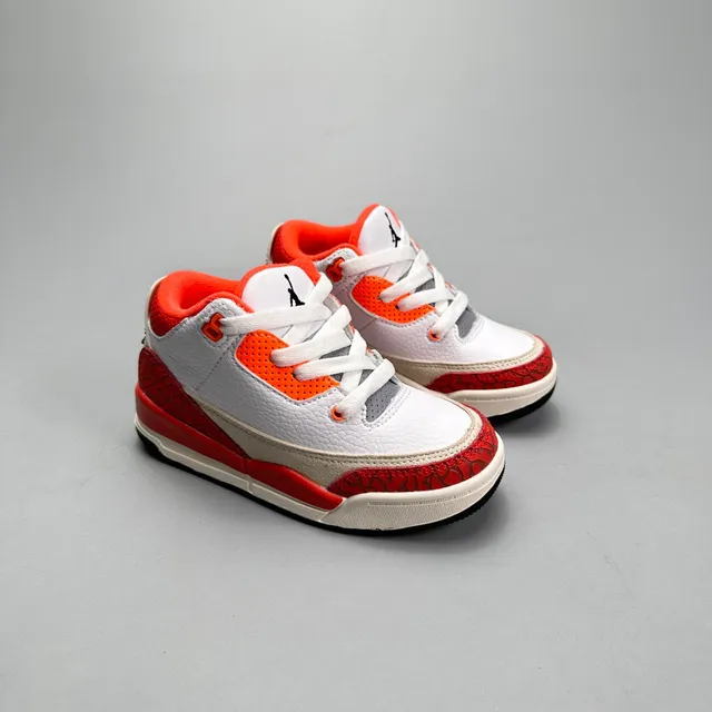 Air Jordan 3 White Beige Elephant Print Basketball Shoes 14